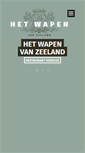 Mobile Screenshot of hetwapenvanzeeland.nl